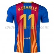 Barcelona Ousmane Dembele 11 Fotbalové Dresy El Clasico 2020-21..
